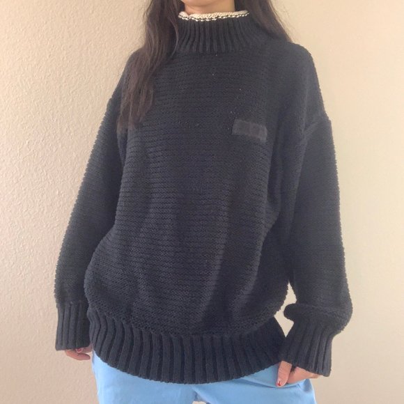 Vintage Esprit Sport Chunky Turtleneck Sweater - Picture 1 of 7